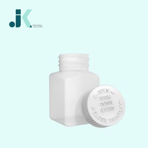 ขวดน้ำดื่มแบบใสขนาด45มล. ทรงสี่เหลี่ยม28มม. พร้อมฝาปิด CR ราคาดีที่สุด OEM บริการ ODM จากเวียดนาม M0784โรงงาน - Product Image 2