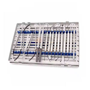 Kit de Cirugía Dental de 15 Piezas con Casetes de Acero Inoxidable - Product Image 3