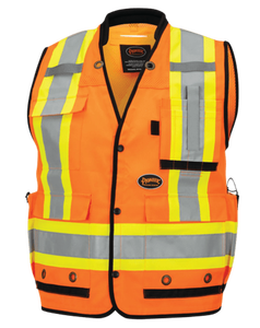 Gilet de sécurité haute visibilité avec logo Gilet de sécurité réfléchissant personnalisé Uniforme industriel de construction - Product Image 3