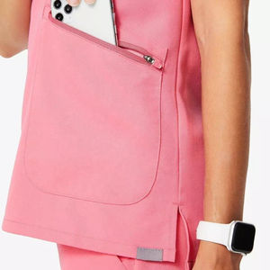 Confortable réutilisable médical Scrubs OEM nouveau Style coton unisexe hôpital médical Scrubs infirmière uniforme - Product Image 3