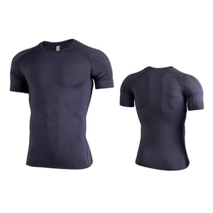 เสื้อยืดรัดรูปสำหรับผู้ชายเสื้อใส่วิ่งออกกำลังกายแขนสั้นพิมพ์ซับลิเมชันเสื้อใส่เล่นเซิร์ฟ - Product Image 5