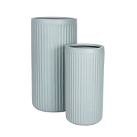 Pots de fleurs durables en ciment et moules en béton pour plantes ornementales de différentes tailles Jardinières solides et durables
