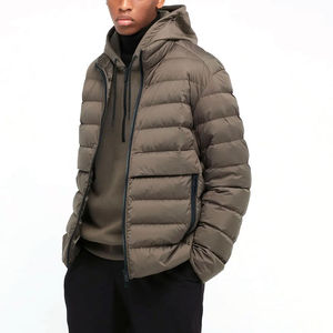 Veste matelassée pour hommes, manteau d'hiver de haute qualité avec logo personnalisé, col à capuche, meilleur style pour la vente en gros - Product Image 1