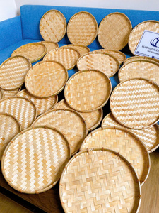 บ้าน & ห้องครัว & ของตกแต่งโรงแรมถาดไม้ไผ่ทำมือสุดหรูกำลังมาแรง - Product Image 5