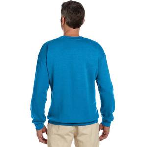 Jersey de cuello redondo de lana de algodón gris Suéteres deportivos grises - Product Image 5