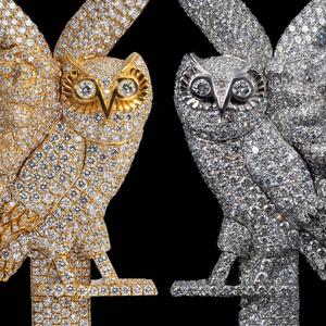 Collar clásico con colgante de diamante natural para mujeres y niñas, conjuntos de joyas de celebración de aniversario a precios al por mayor - Product Image 3