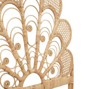 Tête de lit en rotin pour lit simple, tête de lit en rotin en forme de paon pour chambre à coucher, vente en gros du Vietnam, prix compétitif - Product Image 3