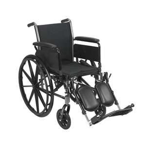 Fauteuil roulant de soutien à la réadaptation avec composants réglables, cadre robuste, adapté à une utilisation thérapeutique - Product Image 2