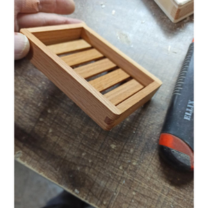 ที่วางสบู่ไม้ตกแต่ง ดีไซน์ใหม่ล่าสุด รูปทรงและขนาดตามสั่ง จานสบู่ไม้สวยงาม สำหรับใช้ในห้องครัวและห้องน้ำ ชุด 6 ชิ้น - Product Image 2