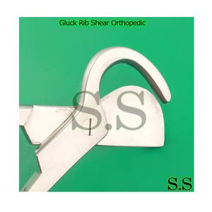 Tijeras Gluck de acero inoxidable alemán de calidad superior 22cm instrumentos de Cirugía Torácica y cardiovascular - Product Image 4