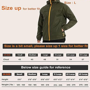 Abrigo de lluvia cortavientos personalizado impermeable para hombre personalizado impermeable y 100% algodón hecho por Dress Sports - Product Image 6
