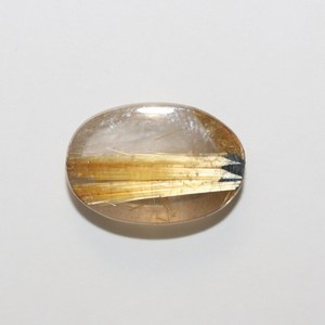 100% Natural liso corte brillante ovalado en forma de rutilo dorado cabujón de cuarzo cristal suelto proveedor indio disponibilidad a granel - Product Image 3