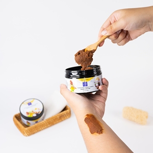 Thai Herbal Body <strong>Scrub</strong> with Natural Extracts Vitamin C-Exfoliating and Nourishing Ingredients Infused with Essential Oils - Product Image 2