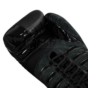 Service OEM 2025 Gants de boxe unisexes à lacets Design unique Équipement d'entraînement de Offre Spéciale en cuir - Product Image 5