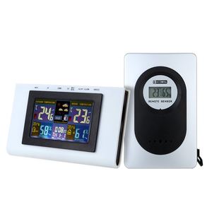 Estación Meteorológica Digital Inalámbrica TS-H127G con Pantalla LCD, Registrador y Controlador de Temperatura Interior, Plástico ABS - Product Image 2