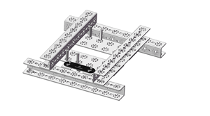 Robot STEM de canal de 224mm REV WCP FTC FRC - Product Image 4