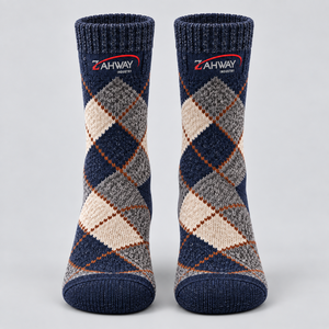 Custom <b>Winter</b> <b>Socks</b> High Quality Warm Soft <b>Winter</b> <b>Socks</b> Thick Comfortable Fabric Breathable Stretch Design for Cold Weather Use - Product Image 2