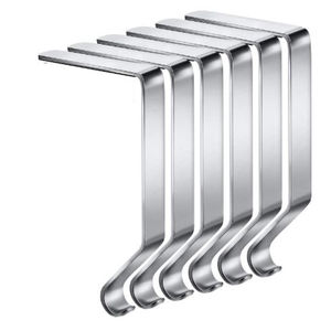 Crochets de stockage de cheminée de cintre de conception attrayante support de bas d'argenterie de la plus grande qualité pour une utilisation de fête de Noël - Product Image 6