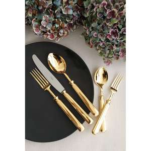 Juego de cubiertos de acero inoxidable con asas antideslizantes para personas mayores y pacientes con artritis, fácil de usar - Product Image 6