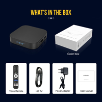 Ihomelife YSE-3518 Set Top Box Android 14, Reproductor Multimedia de Streaming con WiFi Dual, Smart TV Box 4K Android