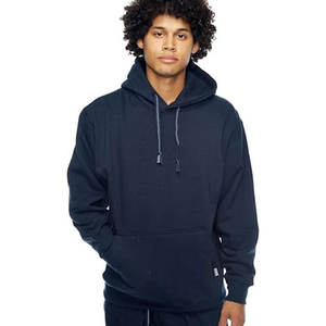 Heather Grey est un pull à capuche en coton/polyester filé à 75/25 anneaux - Product Image 2