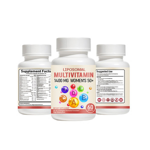 Cápsulas Multivitamínicas Liposomales con Zinc, Zeaxantina, <span class=keywords><strong>Vitamina</strong></span> D3, Probióticos, Suplemento Diario para el Bienestar, Apoyo a la Salud Inmunológica, OEM - Product Image 3