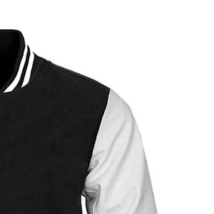 Chaquetas Varsity de Piel de Oveja de Alta Calidad Anti-UV para Hombre y Mujer, Nuevo Estilo con Cuello Alto, Todas las Tallas y Colores, Lana de Baja Densidad - Product Image 2