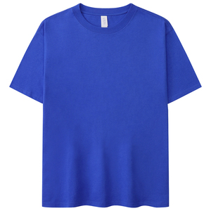 Venta al por mayor 100% algodón hombres camisetas de secado rápido Casual carta patrón personalizado serigrafía diseño en blanco ajuste suelto Pakistán - Product Image 1