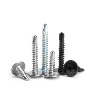 Tornillo autoperforante de cabeza de truss Phillips modificada de acero inoxidable SS304 410 para techos Tek - Product Image 1