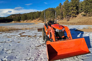 Tractor de Ruedas Usado M704K 4X4WD, 65HP, Transmisión de Engranajes, Motor Automático, Equipo Agrícola, Maquinaria Agrícola, Mini Compacto - Product Image 3