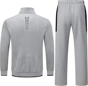 Pantalons de survêtement décontractés pour homme personnalisés avec capuche, 100% coton, respirant, taille élastique double, logo brodé pour ensembles d'hiver - Product Image 2