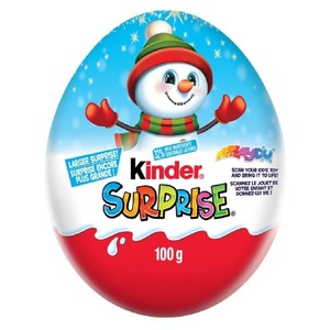 Œuf en chocolat au lait Kinder Surprise au goût crémeux et avec un jouet amusant à l'intérieur, idéal pour les enfants, comme cadeau ou pour les fêtes - Product Image 4