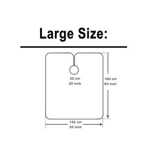 Capa de peluquero Vintage de calidad, cómoda, personalizada, nailon, poliéster, cómoda, nailon, poliéster, cómoda - Product Image 6