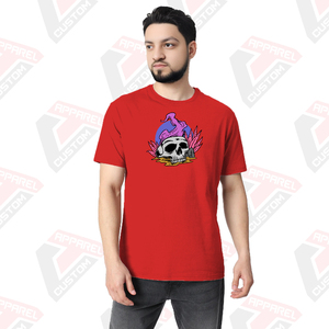 <b>Women's</b> Ultra Soft Comfortable 100% Cotton Eco-Friendly Denim Batik <b>Corduroy</b> T-<b>Shirt</b> with Patches Appliques Beading <b>for</b> Summer - Product Image 4