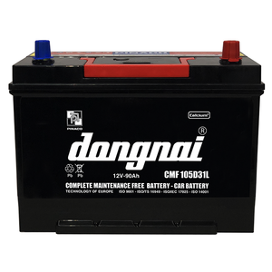 105D31L CMF (12V-90Ah) แบตเตอรี่ตะกั่วกรดไม่ต้องบำรุงรักษาพร้อมยืดอายุการใช้งานยาวนานสำหรับรถยนต์ - Product Image 5