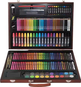 173 Mảnh Nghệ Sĩ Bằng Gỗ Nghệ Thuật Thiết Lập Với Bức Tranh Vải Vẽ Bằng Văn Bản Nguồn Cung Cấp - Product Image 3