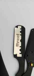 ใบมีดโกนหนวดสำหรับผู้ชายแบบใช้แล้วทิ้งพร้อมที่จับสแตนเลส - Product Image 2