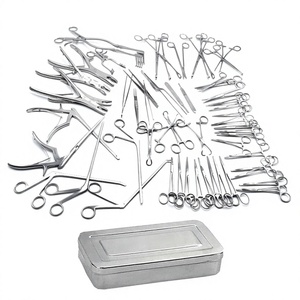 กล่องสแตนเลสสำหรับการผ่าตัดระบบประสาท ชุดเครื่องมือสำคัญสำหรับการผ่าตัดกระดูกสันหลัง BOITE POUR LAMINECTOMIE NEURO-CHIRURGIE - Product Image 1