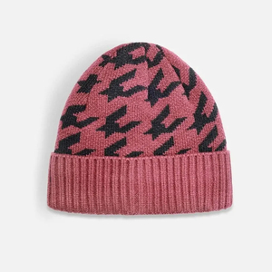 Gorro de Punto Personalizado Reversible con Estampado Completo, Gorro de Invierno Unisex con Pedrería, Gorro de Calavera Tejido para Hombre - Product Image 3