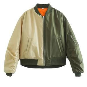 Chaqueta bomber de satén unisex personalizada de alta calidad OEM chaqueta de invierno inspirada en el equipo deportivo para hombre - Product Image 1