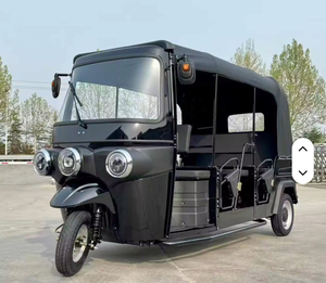 Tricycle électrique Tuk Tuk de haute qualité 4000W 5000W de l'usine de Hong Kong pour 7 passagers avec garantie et service après-vente - Product Image 2