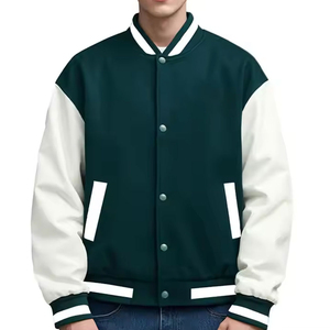 Vestes universitaires à la mode unisexe pour hommes et femmes col montant Winter Street Wear CollegeBaseballjacket pour hommes - Product Image 6