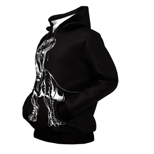 Vêtements de rue de haute qualité, sweat à capuche surdimensionné en gros vêtements de mode pour hommes sweats vierges à capuche en coton pull personnalisé OEM - Product Image 2