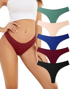 ชุดชั้นในผ้าฝ้ายถักทอลูกไม้กางเกงในเอวต่ำเซ็กซี่ระบายอากาศได้ดีพิมพ์ลายสีพื้นใส่100% - Product Image 1