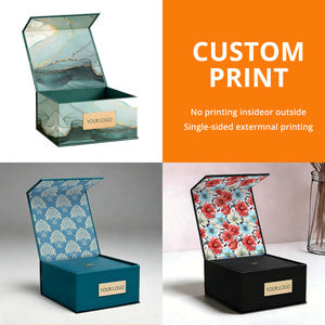 Özel Katlanabilir Manyetik Sert Kutu Tek Parça Yapılı Lüks Hediye Kutusu Logo Baskılı Çevre Dostu Kutu - Product Image 2