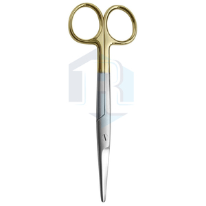 Tijeras de acero inoxidable quirúrgicas manuales delicadas de alta calidad, instrumentos esenciales fabricados directamente para uso quirúrgico - Product Image 2