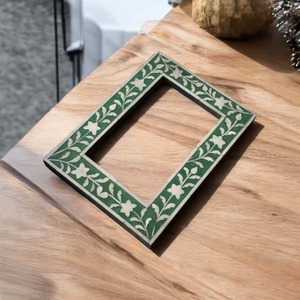 Marco de Fotos con Incrustaciones de Hueso de Camello para Decoración del Hogar, Diseño Personalizado, Marco de Fotos con Incrustaciones de Hueso de Búfalo de Alta Calidad - Product Image 4