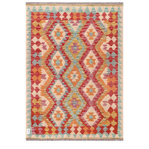 พรมกิลิม ไมมาณา อัฟกานิสถาน ขนาด 168 x 122 ซม. พรมปูพื้นและชุดพรม - Product Image 1