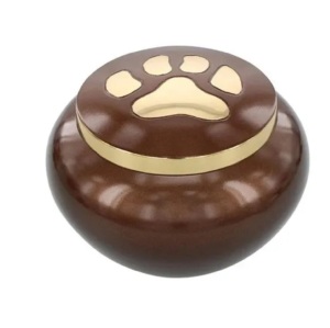 โกศใส่ศพของสัตว์เลี้ยงทำจากทองเหลืองโลหะโกศใส่ศพสำหรับสัตว์เลี้ยงสีฟ้าสดใสโกศใส่ศพดีไซน์ใหม่ - Product Image 3