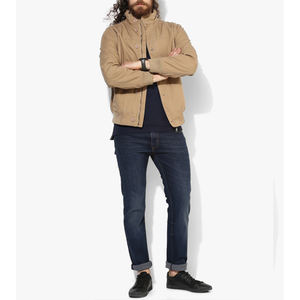 Veste d'hiver matelassée imperméable en softshell pour homme, personnalisable en gros (OEM), modèle 2026 – Nouveauté vestes chaudes pour hommes - Product Image 2